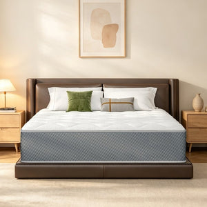 English Elm Full Size 12 Inch Hybrid Mattress Pocket Coil Memory Foam Cushioned Sleep Support B347P558344