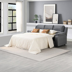 English Elm Modern Tufted Queen Sleeper Sofa with Hardwood Frame for Studio Apartment Living B347P562761