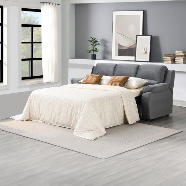 English Elm Modern Tufted Queen Sleeper Sofa with Hardwood Frame for Studio Apartment Living B347P562761