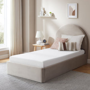 English Elm Twin 8 Inch Medium Firm Memory Foam Mattress Breathable Support for Deep Restful Sleep B347P565321