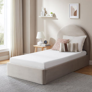 English Elm 8 Inch Layered Memory Foam Eastern King Mattress Medium Firm Breathable Sleep Support B347P565361