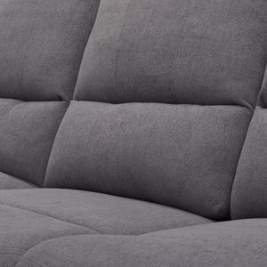 English Elm Reclining Microfiber Chair Pillow Top Armrests Tailored Design for Home Theater B347P567419
