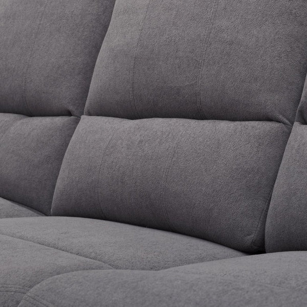English Elm Reclining Microfiber Chair Pillow Top Armrests Tailored Design for Home Theater B347P567419