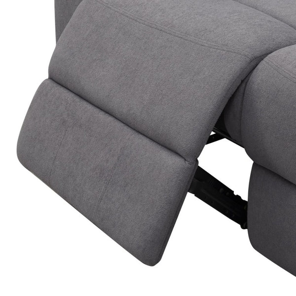 English Elm Reclining Microfiber Chair Pillow Top Armrests Tailored Design for Home Theater B347P567419
