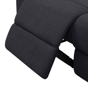 English Elm 3-Piece Microfiber Manual Reclining Sofa Set for Living Room Home Theater Use B347S00046