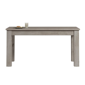 English Elm Dining Table with Lift Top Storage Hidden Compartments Warm Brown Wood Tone Finish B356P494522