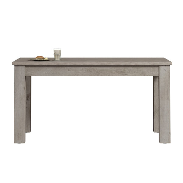 English Elm Dining Table with Lift Top Storage Hidden Compartments Warm Brown Wood Tone Finish B356P494522