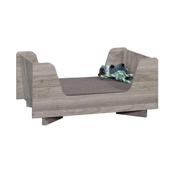 English Elm Milo Modern Wood Frame Dog Bed with Washable Cushion for Small and Medium Pets B356P494610