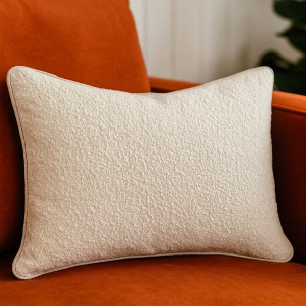 English Elm Homey Cozy Textured Throw Pillows Structured Fill Japandi Minimalist Accent Set B357P464666
