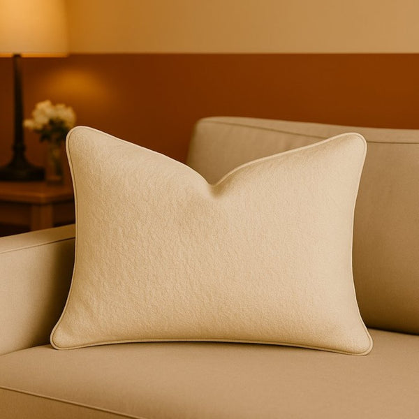 English Elm Homey Cozy Textured Throw Pillows Structured Fill Japandi Minimalist Accent Set B357P464666