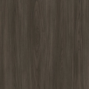 English Elm End Table Round Cylindrical Wood Grain Laminate with Open Storage for Living Room Walnut B365P504326