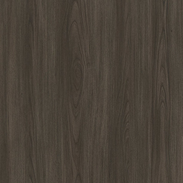 English Elm End Table Round Cylindrical Wood Grain Laminate with Open Storage for Living Room Walnut B365P504326