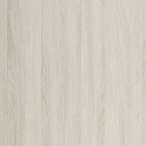 English Elm Nightstand with Open Cubby and Flush Drawer for Minimalist Scandinavian Bedroom Decor Whitewashed Oak B365P504396