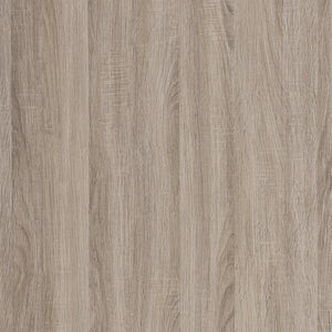 English Elm Nightstand with Two Smooth Drawers Organic Wood Look Finish for Modern Bedroom Decor Natural Oak B365P504882