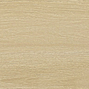 English Elm Dresser with Sculpted Six Drawer Front Design in Warm Oak Finish and Gold Accents Natural Oak B365S00162