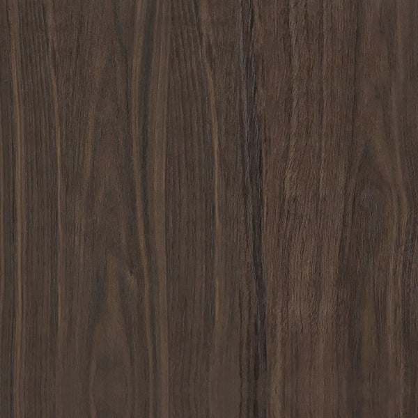 English Elm Dresser with Six Handle-free Drawers in Warm Wood Grain Laminate for Modern Bedrooms Walnut B365S00172