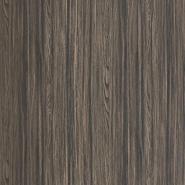 English Elm Sideboard with Fluted Drawer Fronts Push Open Handle Free Design for Dining Rooms Dark Walnut B365S00177