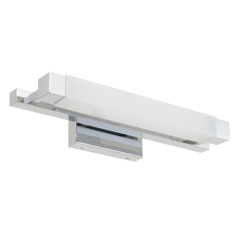 English Elm 20-Inches Chrome LED Vanity Bar Light with Selectable Color Temperature and Dimmer B370P394088