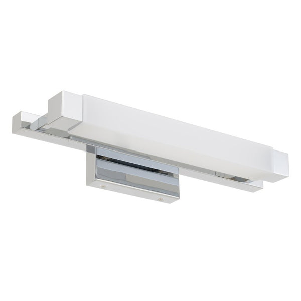 English Elm 20-Inches Chrome LED Vanity Bar Light with Selectable Color Temperature and Dimmer B370P394088