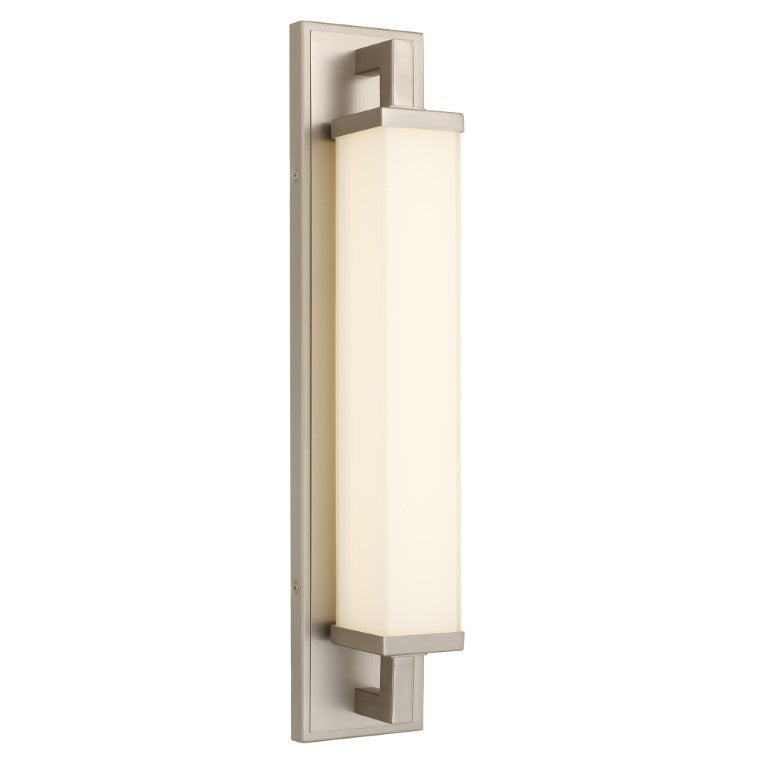 English Elm 22-Inches Brushed Nickel LED Vanity Bar Light Dimmable 3-Color Temp Bathroom Wall Fixture B370P394093
