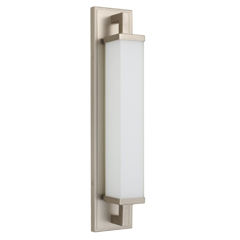 English Elm 22-Inches Brushed Nickel LED Vanity Bar Light Dimmable 3-Color Temp Bathroom Wall Fixture B370P394093