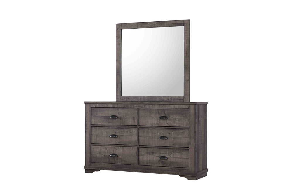 English Elm Coralee Dresser - Elegant Dark Brown Storage Solution With Durable Design & Ample Drawer Space B132P162332
