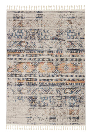 Jaipur Living Vibe by Jaipur Living Camili Boho Tribal Polypropylene Rug with Fringe for Rooms 8'X10' RUG152488