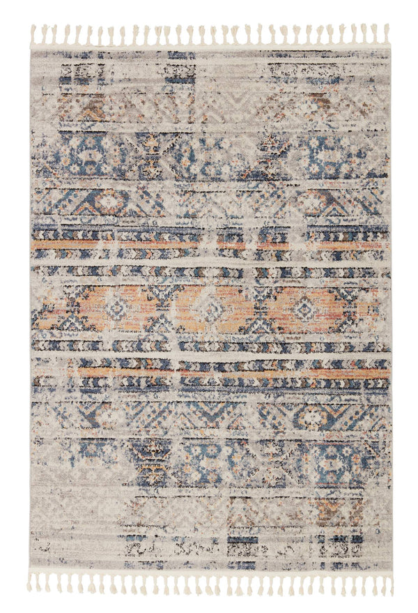 Jaipur Living Vibe by Jaipur Living Camili Boho Tribal Polypropylene Rug with Fringe for Rooms 8'X10' RUG152488