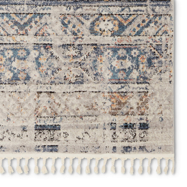 Jaipur Living Vibe by Jaipur Living Camili Boho Tribal Polypropylene Rug with Fringe for Rooms 8'X10' RUG152488