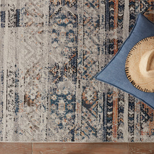 Jaipur Living Vibe by Jaipur Living Camili Boho Tribal Polypropylene Rug with Fringe for Rooms 8'X10' RUG152488