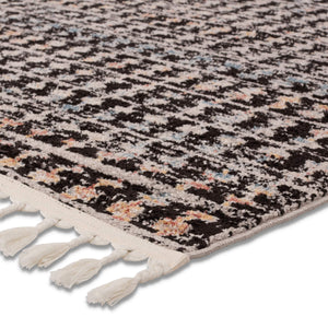 Jaipur Living Vibe by Jaipur Living Boho Trellis Polypropylene Area Rug with Braided Fringe Accent 5'3"X7'6" RUG152495