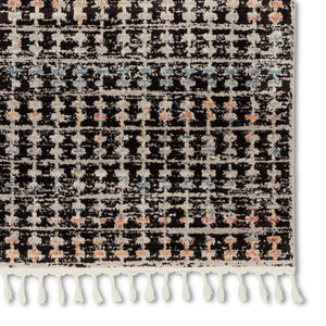 Jaipur Living Vibe by Jaipur Living Boho Trellis Polypropylene Area Rug with Braided Fringe Accent 5'3"X7'6" RUG152495