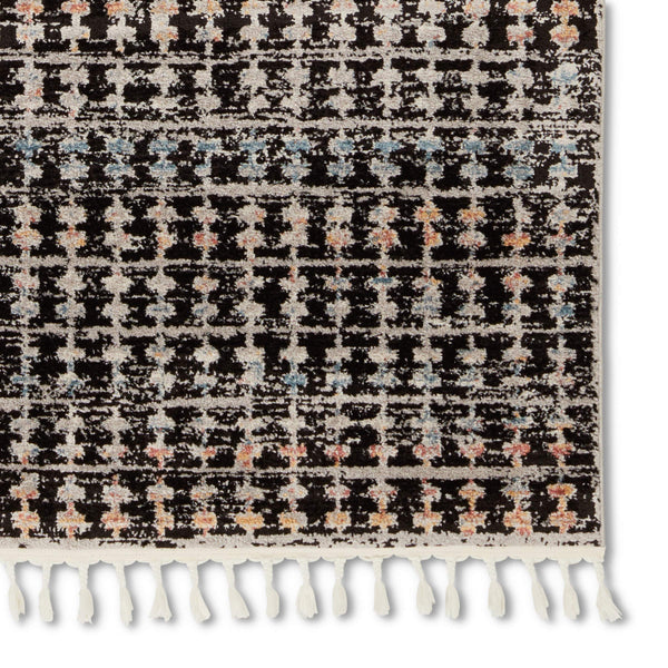 Jaipur Living Vibe by Jaipur Living Boho Trellis Polypropylene Area Rug with Braided Fringe Accent 5'3"X7'6" RUG152495