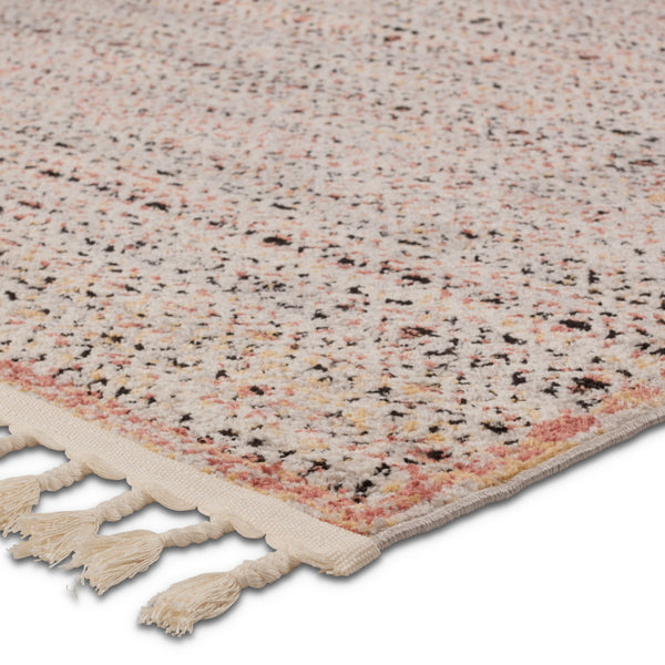 Jaipur Living Vibe by Jaipur Living Bahia Trellis Polypropylene Boho Rug with Braided Fringe Trim 8'X10' RUG152500