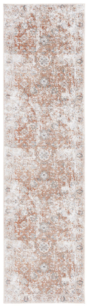 Safavieh Baltimore 852 Power Loomed Transitional Rug Ivory / Rust 2'-2" x 8'