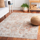 Safavieh Baltimore 852 Power Loomed Transitional Rug Ivory / Rust 9' x 12'