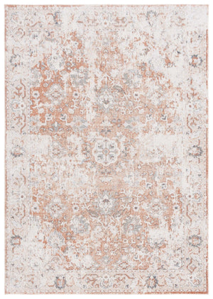 Safavieh Baltimore 852 Power Loomed Transitional Rug Ivory / Rust 9' x 12'