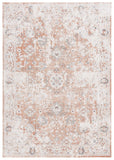 Safavieh Baltimore 852 Power Loomed Transitional Rug Ivory / Rust 5'-3" x 7'-6"