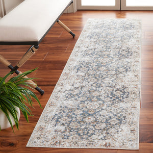 Safavieh Baltimore 852 Power Loomed Transitional Rug Light Grey / Blue 2'-2" x 8'