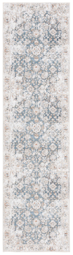 Safavieh Baltimore 852 Power Loomed Transitional Rug Light Grey / Blue 2'-2" x 8'