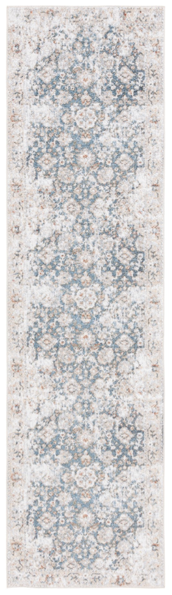 Safavieh Baltimore 852 Power Loomed Transitional Rug Light Grey / Blue 2'-2" x 8'