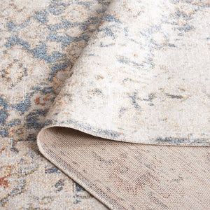 Safavieh Baltimore 852 Power Loomed Transitional Rug Light Grey / Blue 5'-3" x 7'-6"