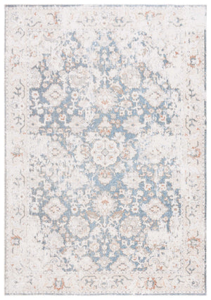 Safavieh Baltimore 852 Power Loomed Transitional Rug Light Grey / Blue 5'-3" x 7'-6"