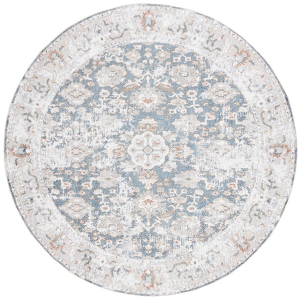 Safavieh Baltimore 852 Power Loomed Transitional Rug Light Grey / Blue 9' x 12'