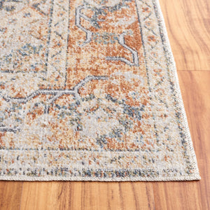 Safavieh Baltimore 854 Power Loomed Transitional Rug Beige / Rust 5'-3" x 7'-6"