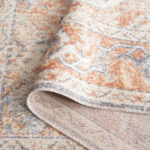 Safavieh Baltimore 854 Power Loomed Transitional Rug Beige / Rust 5'-3" x 7'-6"