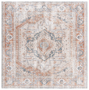 Safavieh Baltimore 854 Power Loomed Transitional Rug Beige / Rust 9' x 12'