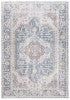 Safavieh Baltimore 854 Power Loomed Transitional Rug Light Grey / Blue 5'-3" x 7'-6"