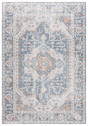 Safavieh Baltimore 854 Power Loomed Transitional Rug Light Grey / Blue 9' x 12'