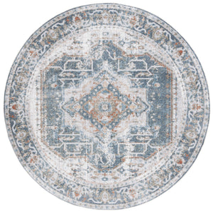 Safavieh Baltimore 854 Power Loomed Transitional Rug Light Grey / Blue 9' x 12'